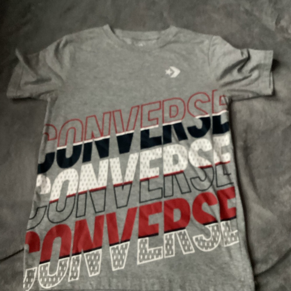 Converse Gray Graphic T-Shirt